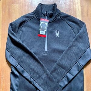 Spyder Men Constant Full Zip Stryke Fleece Lined Knit
